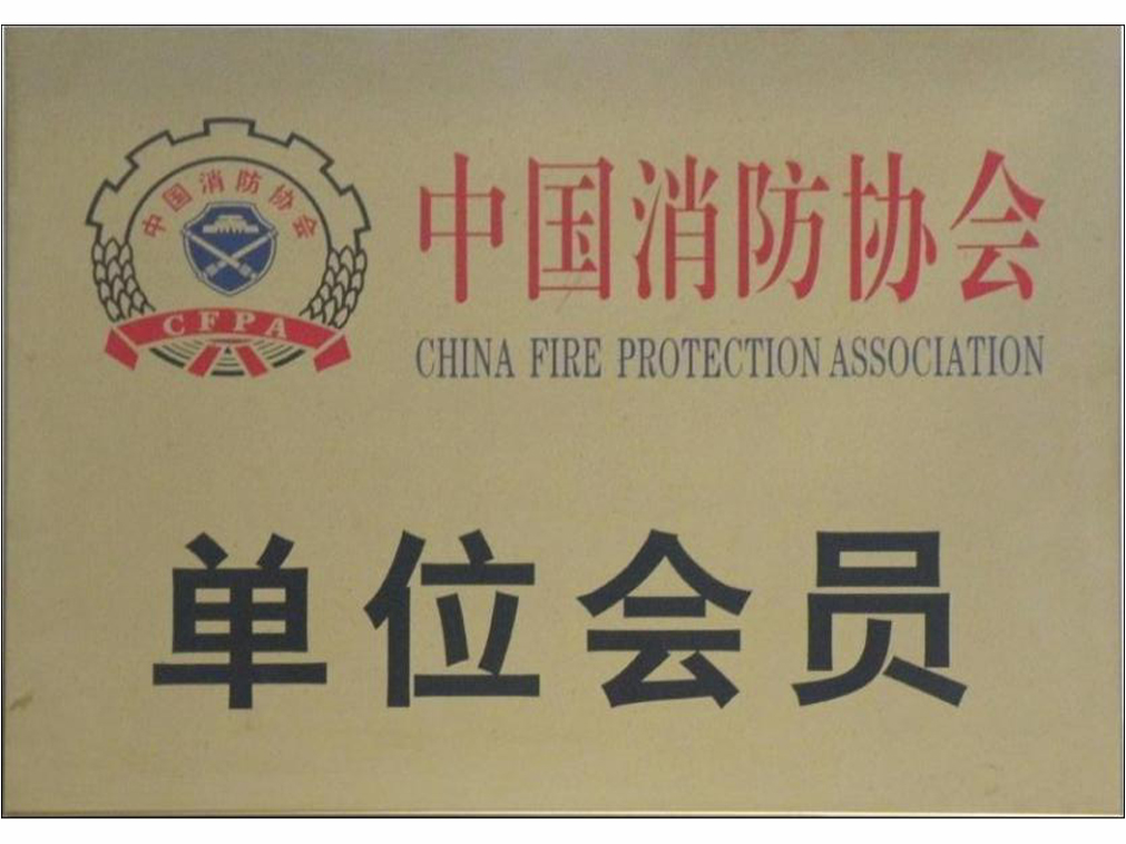 中国消防协会 单元会员